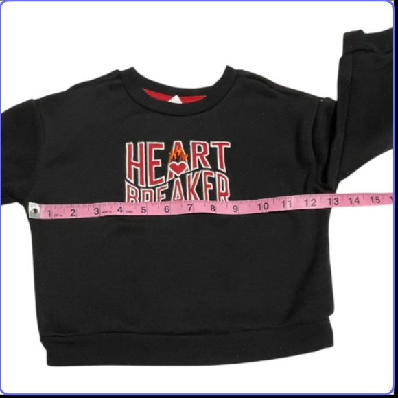 Celebrate Heartbreaker Boys Sweatshirt in Black - Picture 7 of 8
